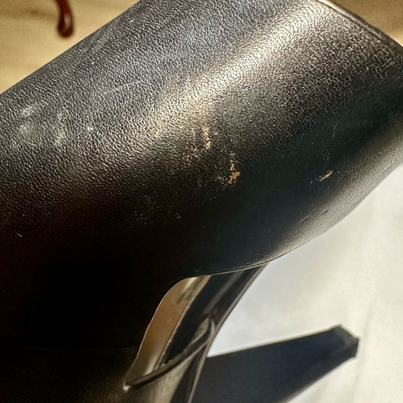 MICHAEL By MICHAEL KORS Carla Leather Open-Toe Platform Buckle Strap Sandals 8.5 - Picture 9 of 12